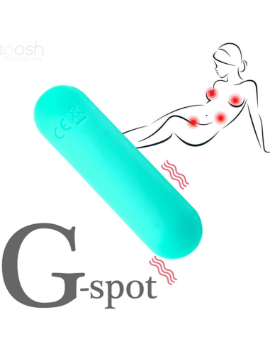 ARMONY - SPLASH HAHA BALA VIBRADORA SILICONA 10 VIBRACIONES 75 X 19 CM VERDE