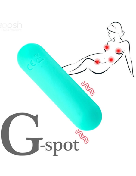 ARMONY - SPLASH HAHA BALA VIBRADORA SILICONA 10 VIBRACIONES 75 X 19 CM VERDE