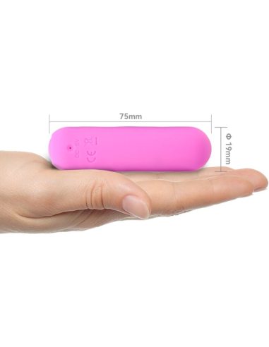 ARMONY - SPLASH HAHA BALA VIBRADORA SILICONA 10 VIBRACIONES 75 X 19 CM ROSA