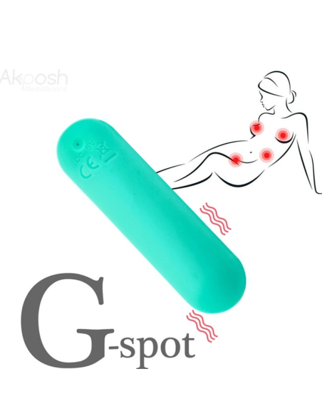 ARMONY - SPLASH JOIE BALA VIBRADORA SILICONA CONTROL REMOTO 10 VIBRACIONES 75 X 19 CM VERDE