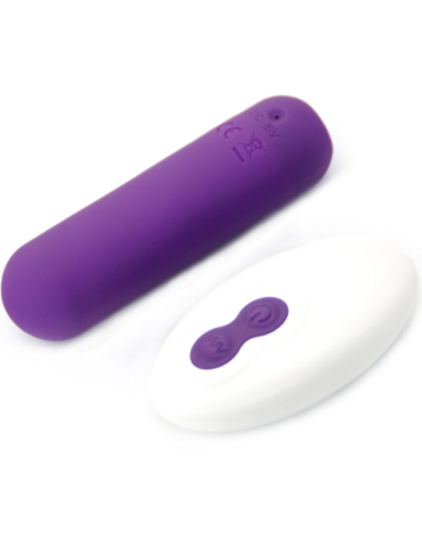 ARMONY - SPLASH JOIE BALA VIBRADORA SILICONA CONTROL REMOTO 10 VIBRACIONES 75 X 19 CM MORADO