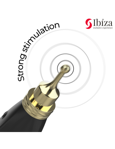 IBIZA - SET ESTIMULADOR CLITORIS LAZO CON 3 CABEZALES