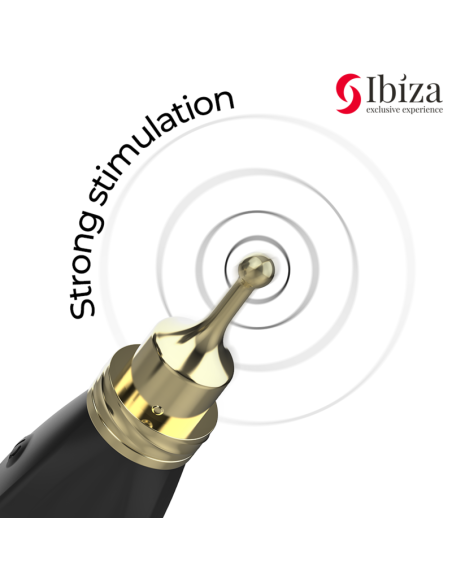 IBIZA - SET ESTIMULADOR CLITORIS LAZO CON 3 CABEZALES