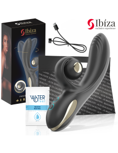 IBIZA - VIBRADOR TWISTER CON ESTIMULADOR CURVE Y VIBRO-ROTACIÓN