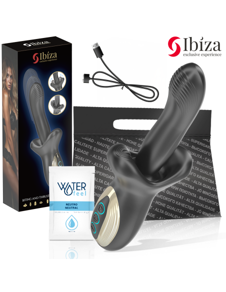IBIZA - POTENTE VIBRADOR EFECTO THRUSTING Y BITING