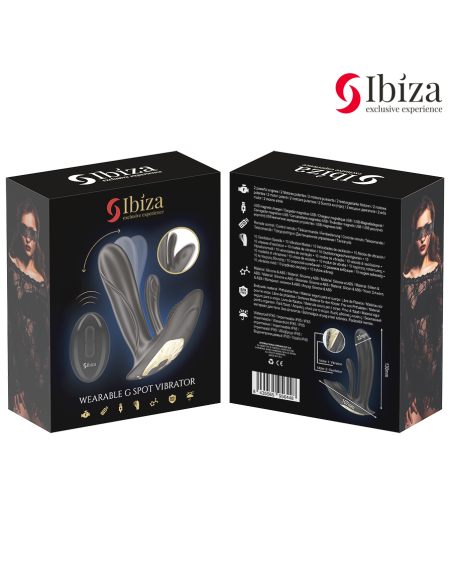 IBIZA - VIBRADOR WEARABLE CON ESTIMULACIÓN PUNTO-G Y CLÍTORIS CON CONTROL REMOTO