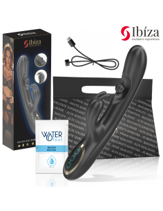IBIZA - POTENTE VIBRADOR RABBIT CON PERLA ROLLING MASAJEADORA