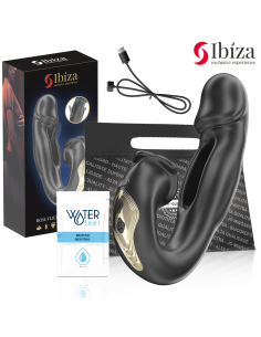 IBIZA - ROSE VIBRADOR EFECTO OSCILANTE Y ESTIMULADOR CLÍTORIS