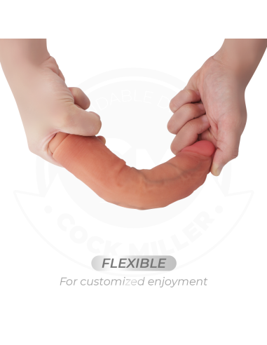 COCK MILLER - DILDO HIPERREALÍSTICO VIBRACIÓN CON CONTROL REMOTO 19,5 CM