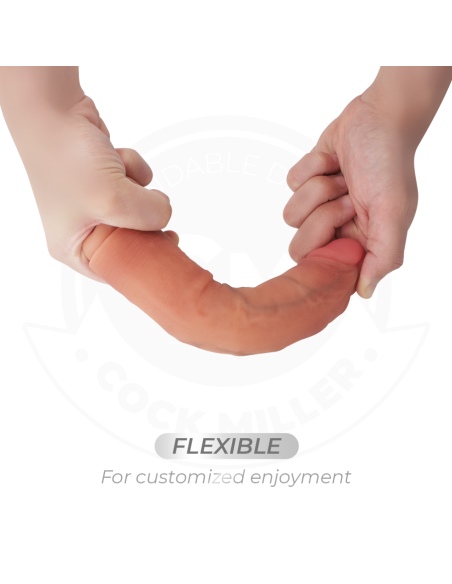 COCK MILLER - DILDO HIPERREALÍSTICO VIBRACIÓN CON CONTROL REMOTO 19,5 CM