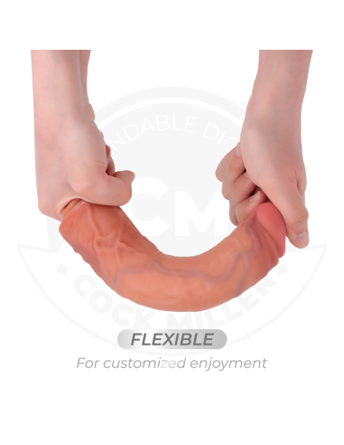 COCK MILLER - DILDO HIPERREALÍSTICO VIBRACIÓN CON CONTROL REMOTO 20,5 CM