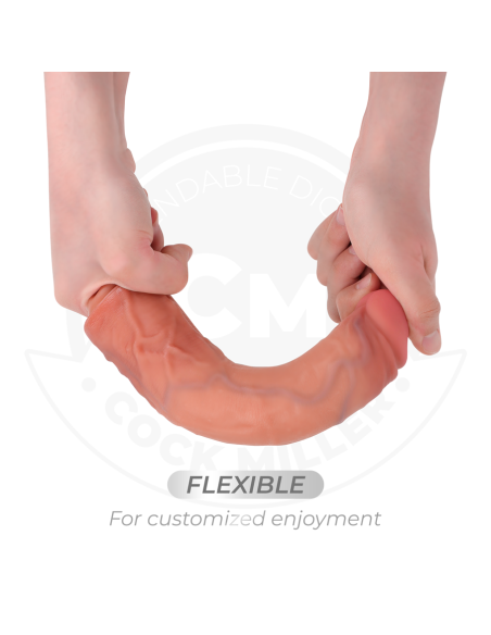 COCK MILLER - DILDO HIPERREALÍSTICO VIBRACIÓN CON CONTROL REMOTO 20,5 CM