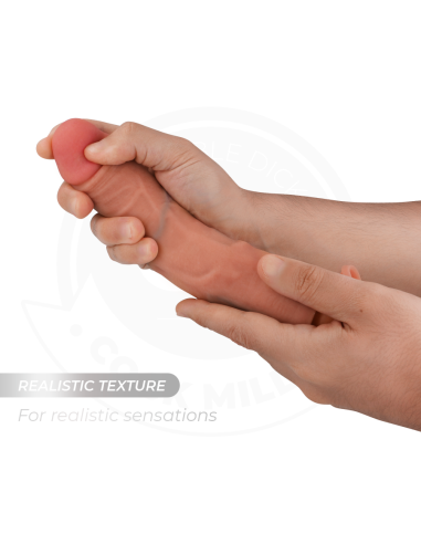 COCK MILLER - DILDO HIPERREALÍSTICO CON VENTOSA Y THRUSTING CON CONTROL REMOTO 21,5 CM