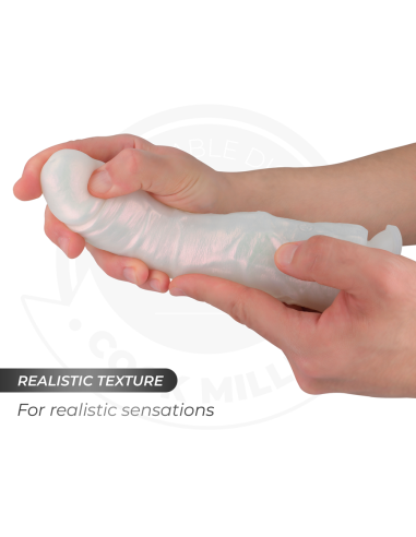 COCK MILLER - DILDO SILICONA 19,5 CM , LUCES Y VIBRACIÓN CON CONTROL REMOTO