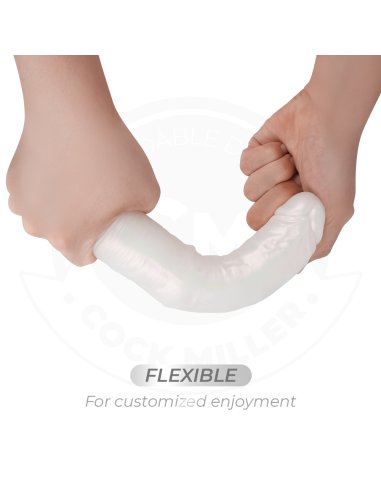 COCK MILLER - DILDO SILICONA 19,5 CM , LUCES Y VIBRACIÓN CON CONTROL REMOTO