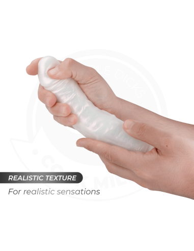 COCK MILLER - DILDO SILICONA 21,5 CM , LUCES Y VIBRACIÓN CON CONTROL REMOTO