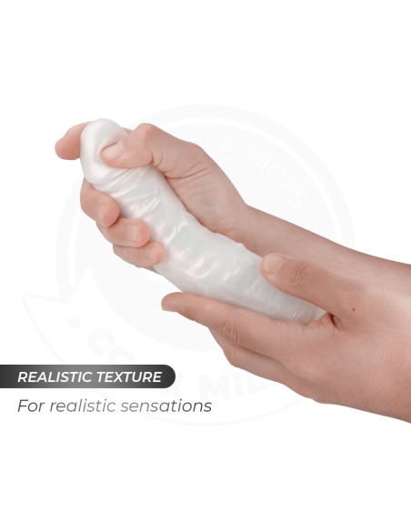 COCK MILLER - DILDO SILICONA 21,5 CM , LUCES Y VIBRACIÓN CON CONTROL REMOTO