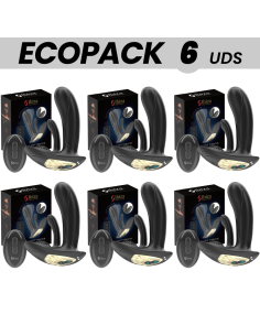 ECOPACKS 6 UDS - IBIZA VIBRADOR WEARABLE CON ESTIMULACIÓN PUNTO-G Y CLÍTORIS CON CONTROL REMOTO