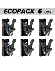 ECOPACKS 6 UDS - IBIZA POTENTE VIBRADOR EFECTO THRUSTING Y BITING