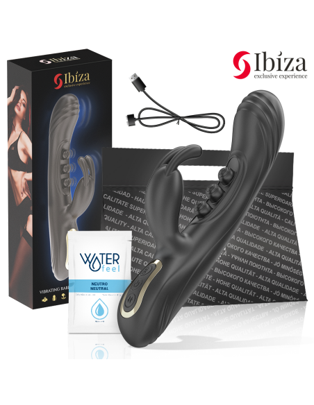 IBIZA - VIBRADOR RABBIT PERLAS CON PULSACIÓN