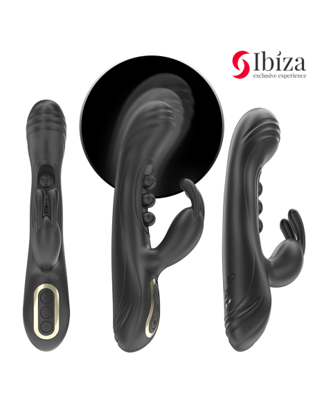 IBIZA - VIBRADOR RABBIT PERLAS CON PULSACIÓN