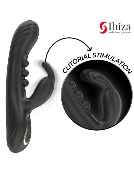IBIZA - VIBRADOR RABBIT PERLAS CON PULSACIÓN