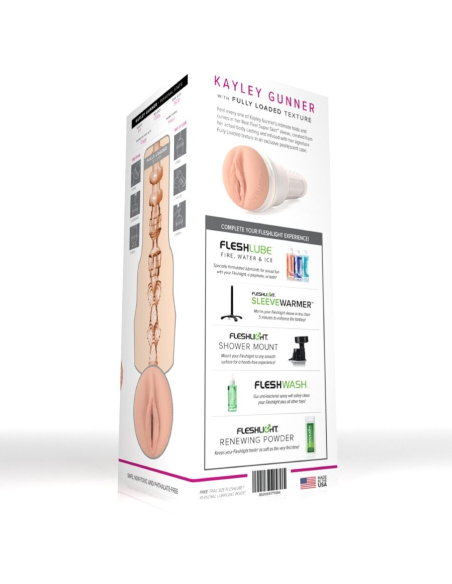 FLESHLIGHT - KAYLEY GUNNER MASTURBADOR VAGINA