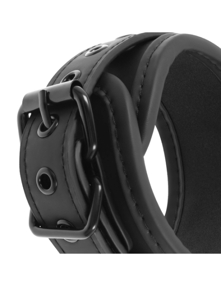 FETISH SUBMISSIVE - Collar y Esposas de Cuero Vegano | SexPlace.MX