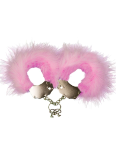 ADRIEN LASTIC - ESPOSAS METAL CON PLUMAS ROSA