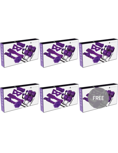 EXPERIENCE - BDSM FETISH KIT SERIE PURPLE 51 GRATIS