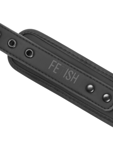 FETISH SUBMISSIVE - Collar y Esposas de Cuero Vegano | SexPlace.MX