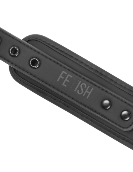 FETISH SUBMISSIVE - Collar y Esposas de Cuero Vegano | SexPlace.MX