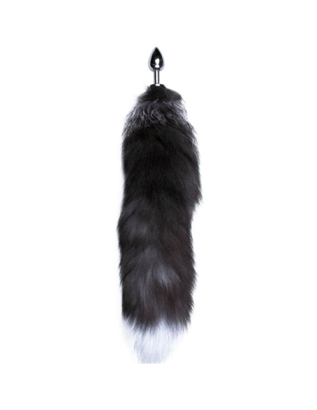 ALIVE - ANAL PLEASURE PLUG METAL COLA DE ZORRO TALLA M