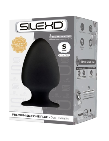 SILEXD - MODELO 1 PLUG ANAL SILICONA PREMIUM SILEXPAN PREMIUM TERMORREACTIVO TALLA S