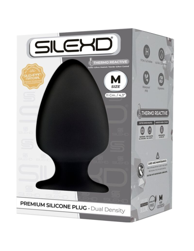 SILEXD - MODELO 1 PLUG ANAL SILICONA PREMIUM SILEXPAN PREMIUM TERMORREACTIVO TALLA M