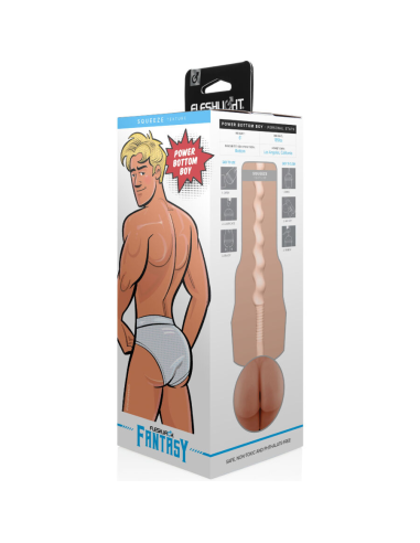 FLESHLIGHT FANTASY - MASTURBADOR POWER BOTTOM BOY ANO