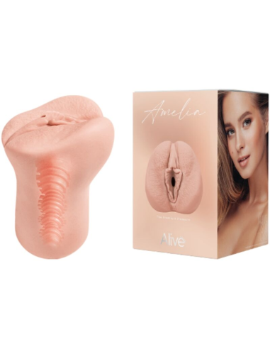 ALIVE - AMELIA MASTURBADOR MASCULINO VAGINA SUPER REALÍSTICO NATURAL