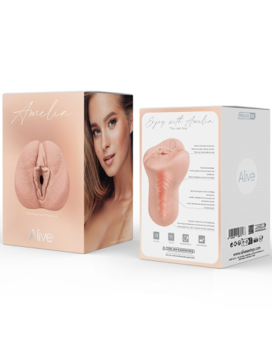 ALIVE - AMELIA MASTURBADOR MASCULINO VAGINA SUPER REALÍSTICO NATURAL