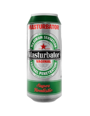ALIVE - MASTURBADOR MASCULINO VAGINA LATA CERVEZA