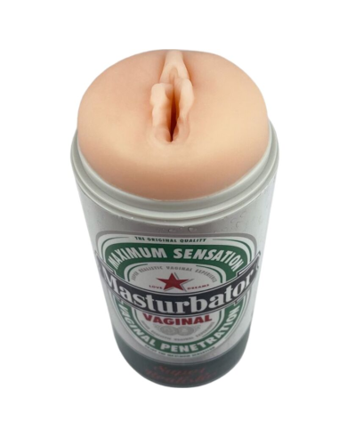 ALIVE - MASTURBADOR MASCULINO VAGINA LATA CERVEZA