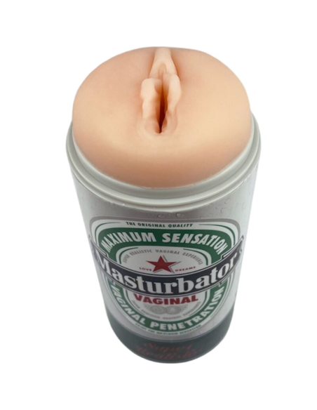 ALIVE - MASTURBADOR MASCULINO VAGINA LATA CERVEZA