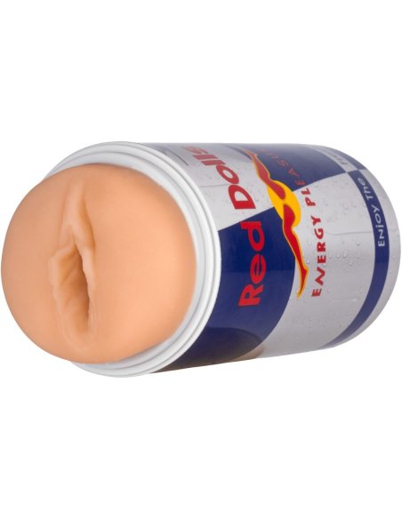 ALIVE - RED DOLL MASTURBADOR MASCULINO VAGINA LATA BEBIDA ENERGÉTICA