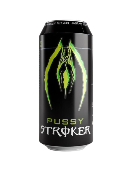 ALIVE - PUSSY STROKER MASTURBADOR MASCULINO VAGINA LATA BEBIDA ENERGÉTICA