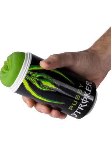 ALIVE - PUSSY STROKER MASTURBADOR MASCULINO VAGINA LATA BEBIDA ENERGÉTICA