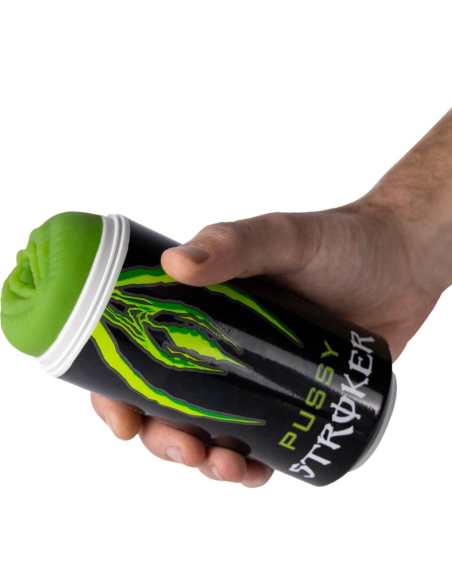 ALIVE - PUSSY STROKER MASTURBADOR MASCULINO VAGINA LATA BEBIDA ENERGÉTICA