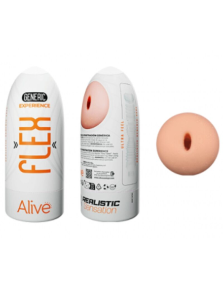 ALIVE - FLEX MASTURBADOR MASCULINO GENÉRICO TALLA M