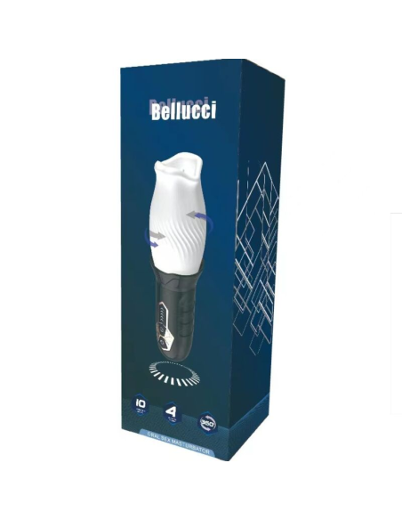 ARMONY - BELUCCI ORAL MASTURBADOR VIBRADOR BLANCO