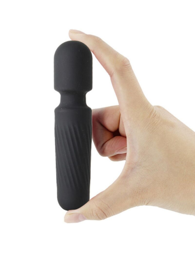 ARMONY - YOUR MAGIC MASAJEADOR and VIBRADOR RECARGABLE 10 VIBRACIONES NEGRO