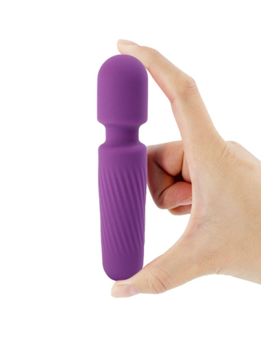 ARMONY - YOUR MAGIC MASAJEADOR and VIBRADOR RECARGABLE 10 VIBRACIONES MORADO