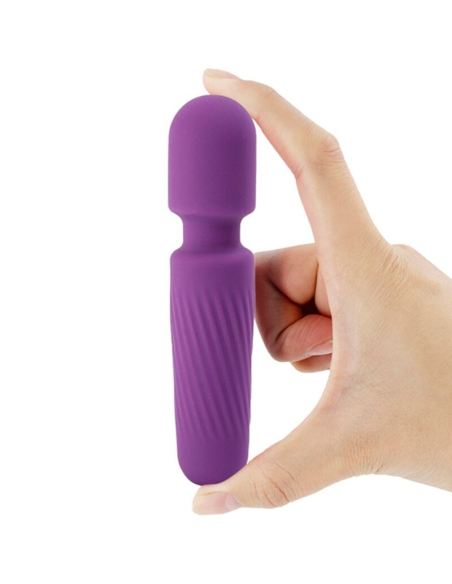 ARMONY - YOUR MAGIC MASAJEADOR and VIBRADOR RECARGABLE 10 VIBRACIONES MORADO